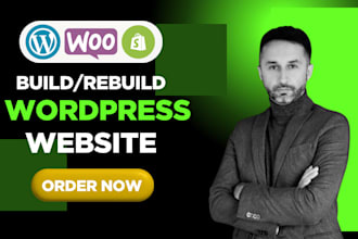 design a responsive wordpress website or rebuild your existing site