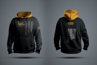 provide hoodie mockup for your design