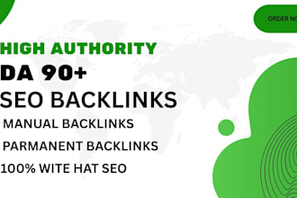 build high quality SEO backlinks to boost google ranking