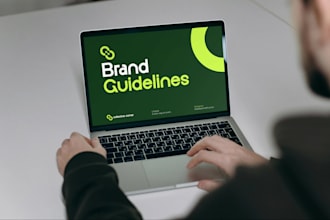 create the brand kit, brand design, logo, brand book