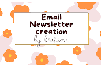 create engaging and visually appealing email newsletters