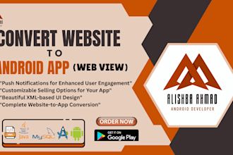convert your website into android app by android studio