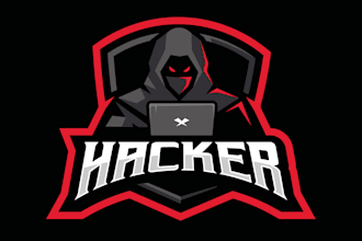 design beautiful hacker logo with unlimited revision