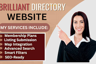 design brilliant directory website business directory with pointfinder listable