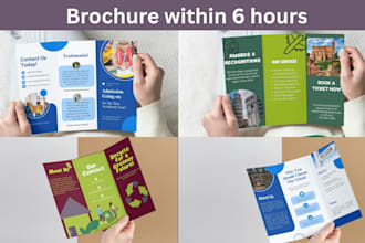 design any brochure, prospectus, pamphlet, leaflet design