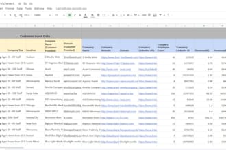 do company data enrichment