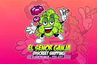 do wonderful cannabis, marijuana, weed, hemp, cbd oil and redesign logo