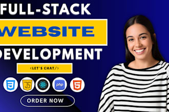 design and build frontend and fullstack websites