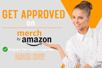 setup amazon fba, merch approval,brand approval, gtin registration