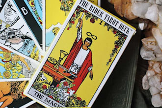 offer intuitive tarot reading and crystal advices