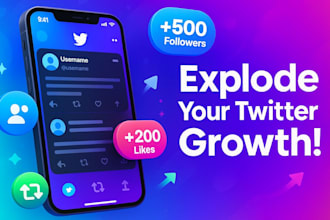 be your twitter x marketing manager for organic growth