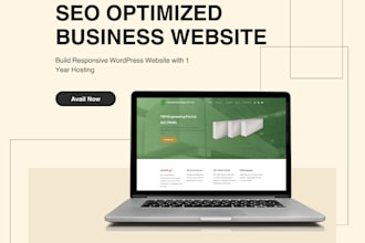 create a website for you that is SEO optimized