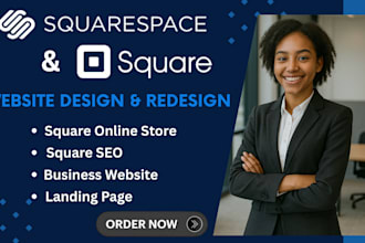 develop squarespace website redesign square online store seo