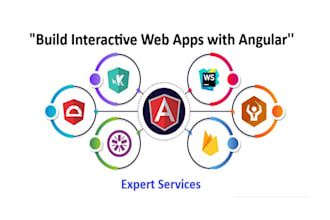 develop, modify, fix, web apps in angular, angular development and migration