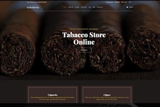 design smoke drop shopify store tobacco weed website cigarette vape cbd store
