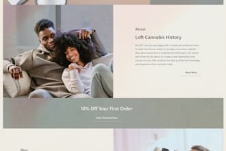 create a cannabis website