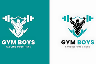 do professional yoga, gym, fitness logo