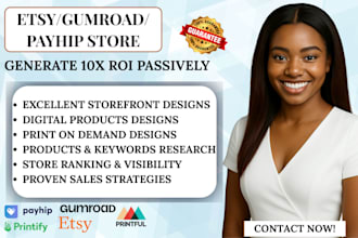 etsy digital products etsy pod etsy shop set up gumroad payhip etsy seo etsy pod