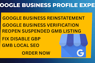 fix suspended gbp reinstate disable gmb, google my business reinstatement