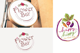 unique design lawn care agriculture landscape garden logo