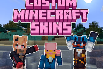 design a personalized minecraft skin just for you