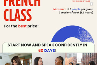 teach you how to speak french quickly and confidently