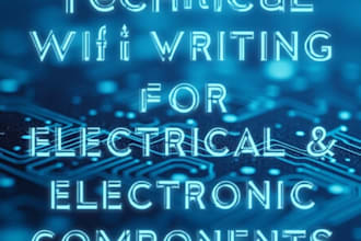 write technical articles on electrical and electronic components