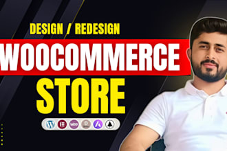 design responsive woocommerce online store,webshop and ecommerce website
