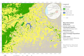 create land cover classification maps with random forest