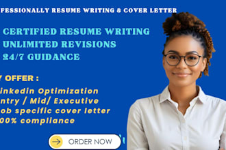 do professional ats resume writing, CV writing, cover letter and linkedin
