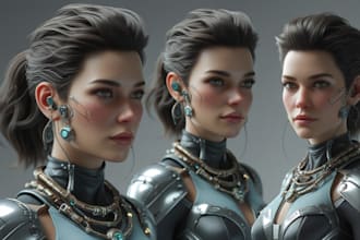 3d ai virtual hyper realistic character metahuman avatar scanning model rigging