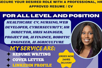 craft a professional, ats optimized resume and cover letter to boost your career