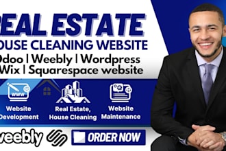 design realtor website, real estate website, house cleaning website, wordpress