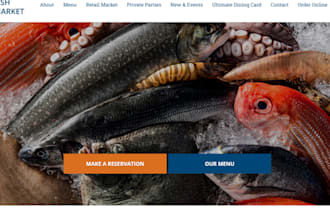 design profitable seafood shopify store seafood website butcher meat website