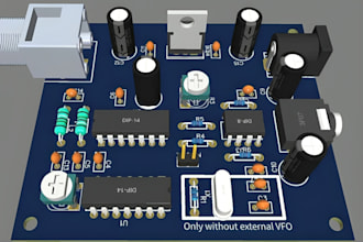 design circuit pcb and simulation in easyeda and proteus