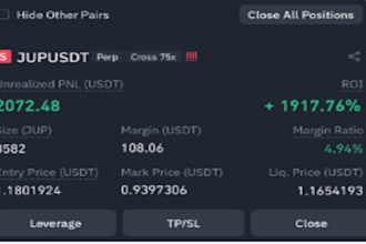 develop arbitrage trading bot crypto trading bot binance bot high frenquency bot