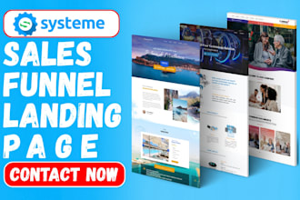 build systeme io sales funnel systeme io funnel design systeme io landing page
