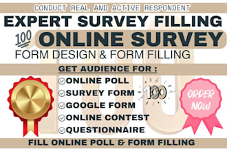 conduct 500 respondents to fill your online survey form polls jotform
