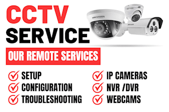 do cctv setup and installation