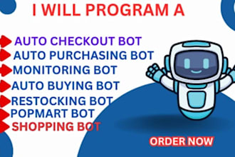 do auto checkout bot, auto purchase bot, auto buying bot to monitor shopping bot
