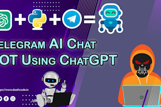 custom telegram mass dm bot, auto reply bot, discord, chatbot for your business