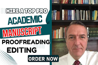 edit manuscript academic textbook journal article format research proposal