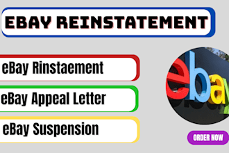 do ebay account reinstatement ebay appeal letter ebay suspension ebay reopen