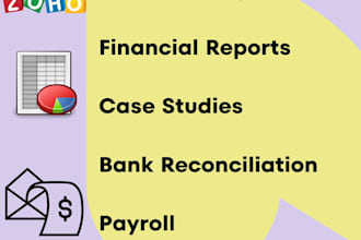 track monthly income, expenses and bookkeeping
