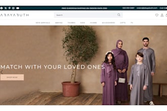 design abaya shopify store islamic wears store islamic website abaya website