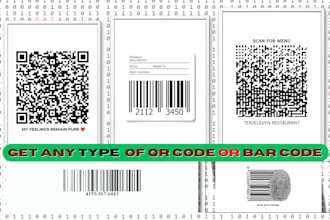 generate custom canva qr codes and barcodes for your business etsy canva design