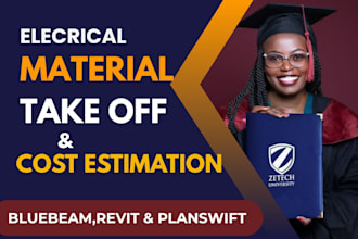 do electrical cost estimation and material takeoff