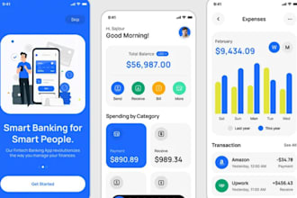 create fintech app, money transfer app, bank owned app, payment app, remittance