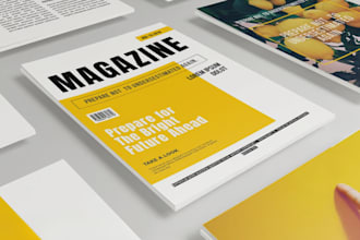 design edit stunning digital magazine, newsletter, booklet, catalog, editorial