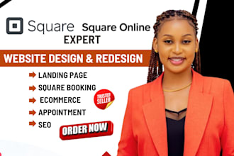 square website design square online store sqaure website squarespace developer
